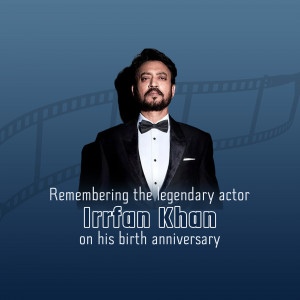 Irrfan Khan Birthday Poster & Hd Images Free Download 3 irrfan khan birthday poster